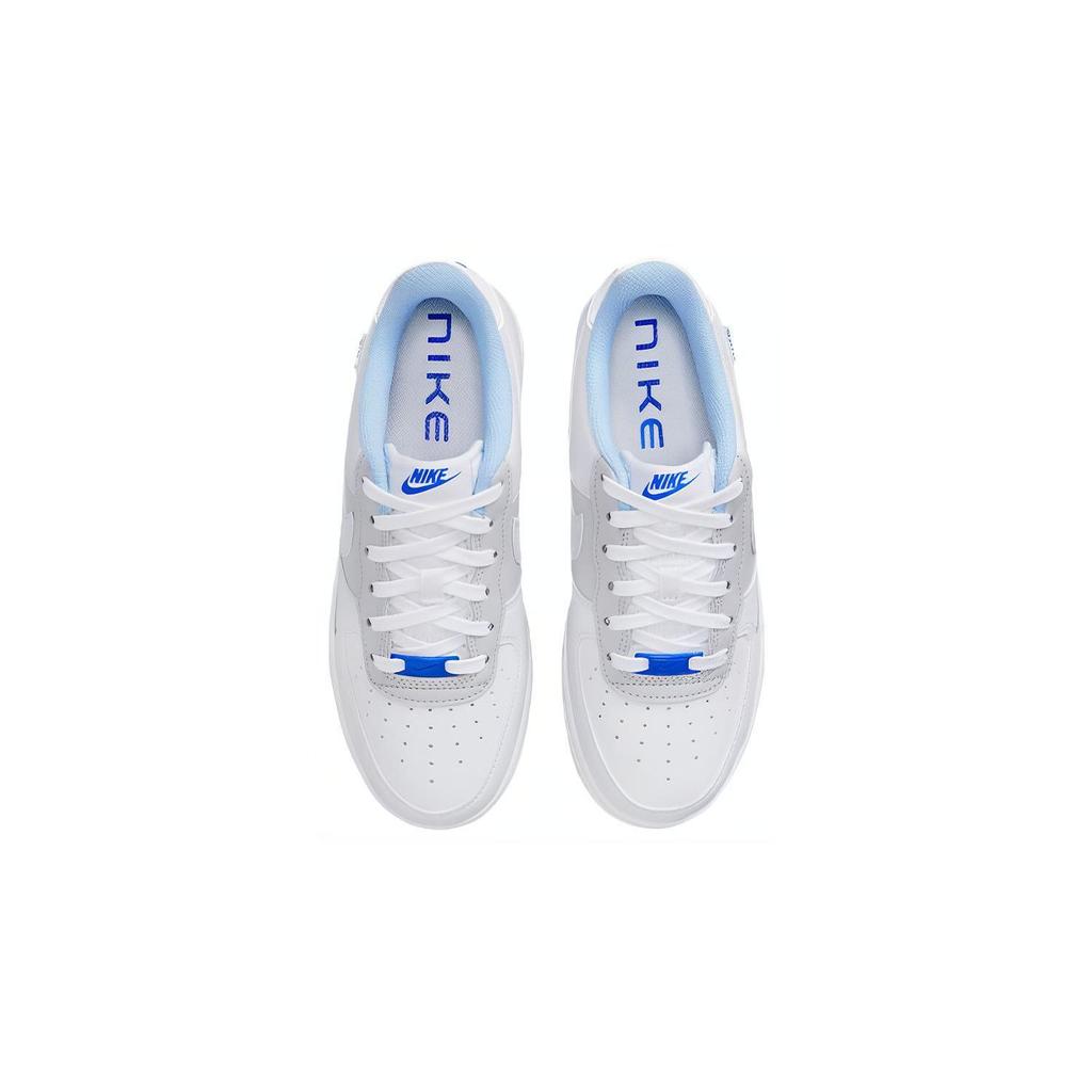 Nike Air Force 1 LV8 GS Just Stitch It — Детские кроссовки Hyper Royal White Photon-Dust FB1844-111