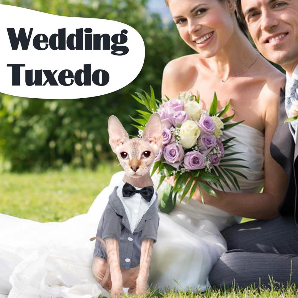 Cat Tuxedo, Costume & Bow Tie Halloween Wedding Birthday Onesie