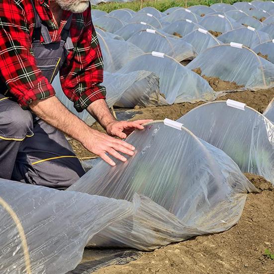 32 шт./компл. чехлы для теплиц, зажим, многофункциональный ряд, сверхпрочная пластиковая труба, теплица для бассейна