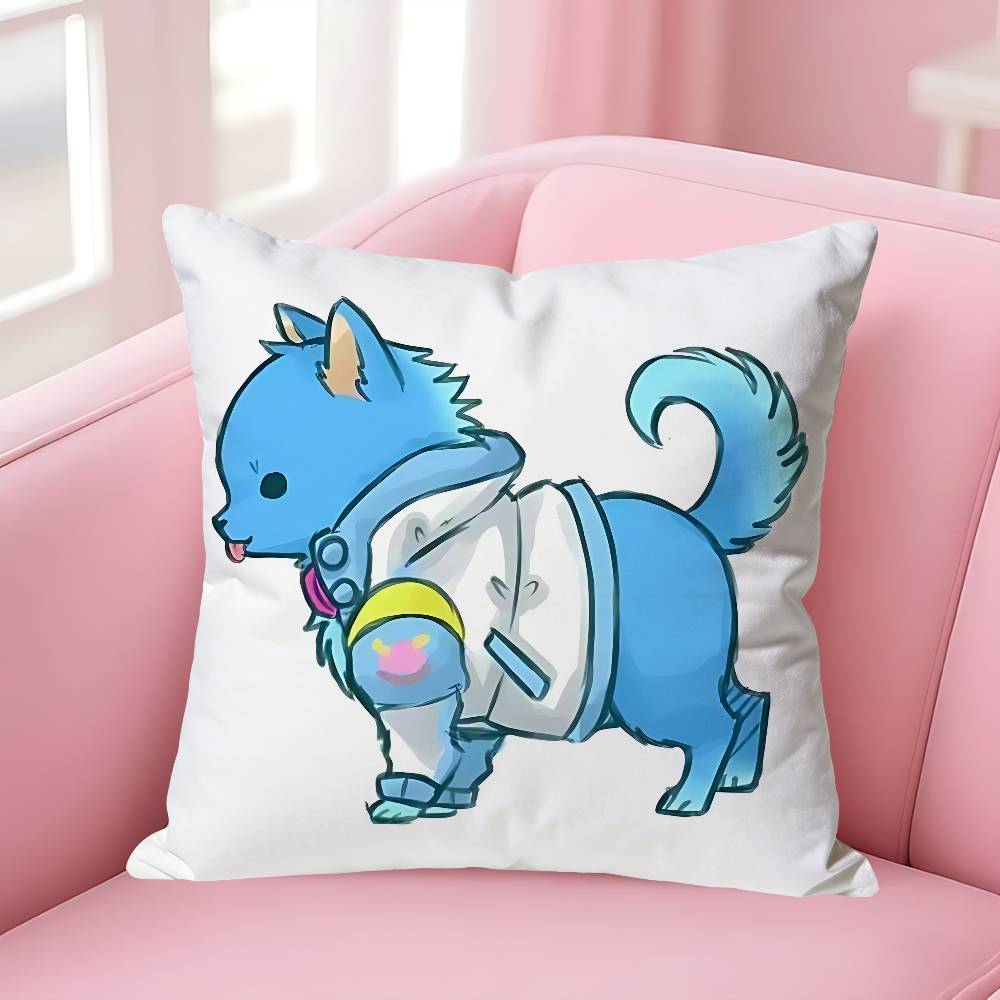 Chibi AAoba SSeragaki Pillow Cases for Bedroom Living Room Sofa Home Decor Polyester Cushion Cover with Zipper