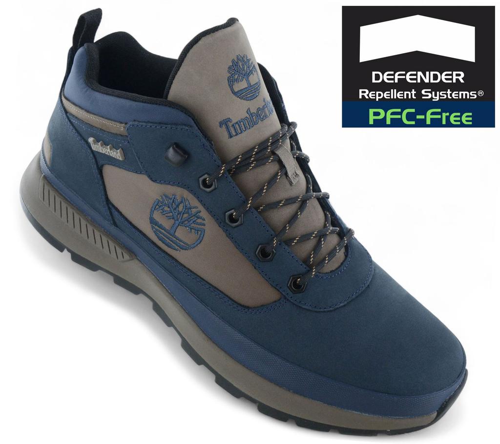 Timberland Ботинки Field Trekker Mid - Мужская обувь ботинки кроссовки Сине-бежевый TB0A6DKN-W06 ОРИГИНАЛ