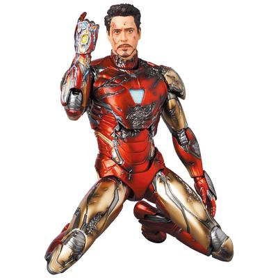 MAFEX IRON MAN MARK85 Железный человек Mark 85 УЩЕРБ Высота 160 мм окрашенная фигурка № 195 (БИТВА Версия.) приблизительно. Немасштабируемый