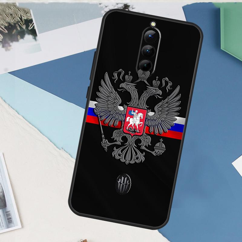 Russia Flag Coat Arms For Nubia Red Magic 10 Pro Plus 6 7 8 9 Pro 6S 7S 6R 5G Case For RedMagic 8S 9S Pro Plus