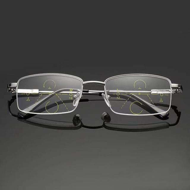 Sightto Прогрессивные Очки Мультифокальная Линза Бифокальные Для Чтения Анти Синий Свет По рецепту Титановая оправа