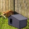 Cat House for Outdoor Cats Dog Stable Durable Foldable Kitten Waterproof Non-slip Kennel