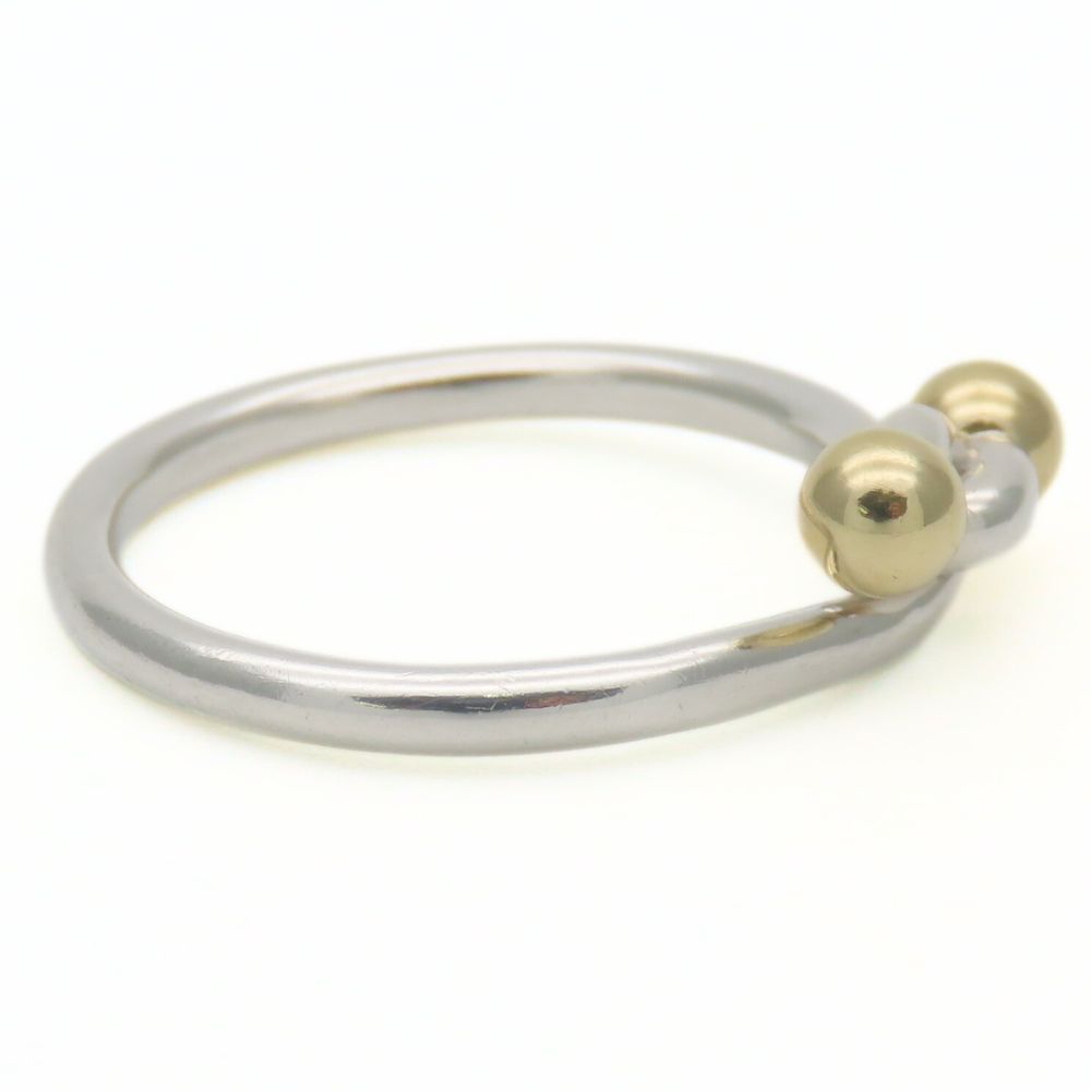 Used TIFFANY&Co. Ring Double eye EU#52.5 Silver925/K18 yellow gold 2.5g Silver Yellow Gold combination