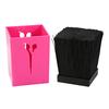 Professional Salon Combs Case Hair Clips Storage Box Hairdressing Scissors Holder (Rose Red)