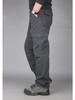 Мужские весенние свободные прямые спортивные повседневные брюки - прочный износостойкий комбинезон для активного отдыха