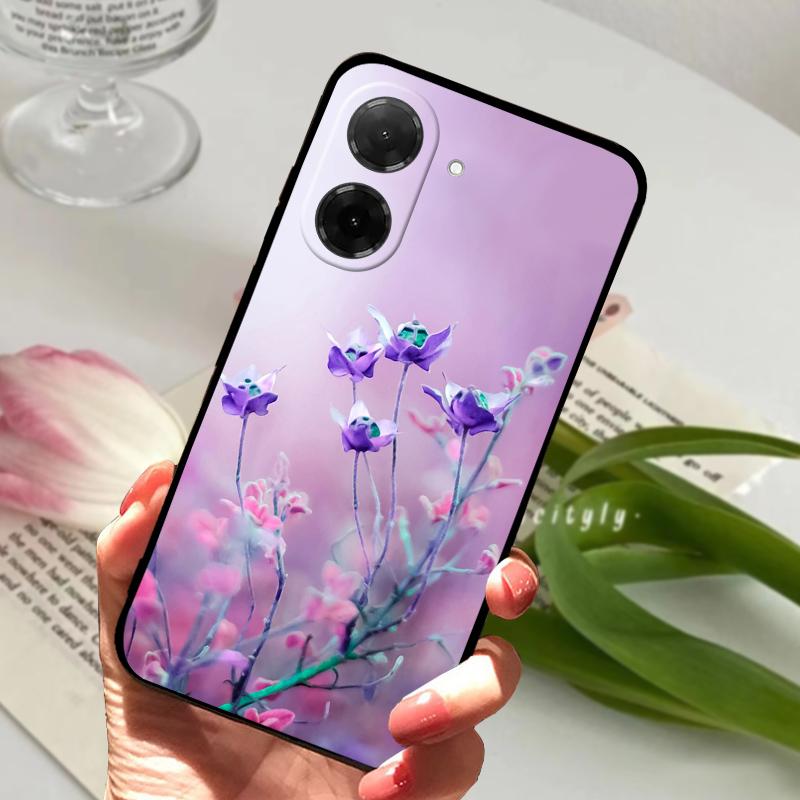 Чехол для Xiaomi Poco C71 Модные животные Мягкий силикон ТПУ Чехол для телефона 25028PC03G Бампер Funda Для Redmi A5 4G Защитные чехлы