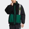 adidas Оригинальная флисовая куртка унисекс с вышитым логотипом трилистника в стиле пэчворк, разноцветная HY7233