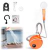 Portable Camping Shower Pump USB Rechargeable Outdoor Camp Hiking Car Washing Pet