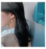 Изысканные серьги-гвоздики с кошачьим глазом: Модный, Высококлассный Дизайн для Женщин, Осень/Зима 2021