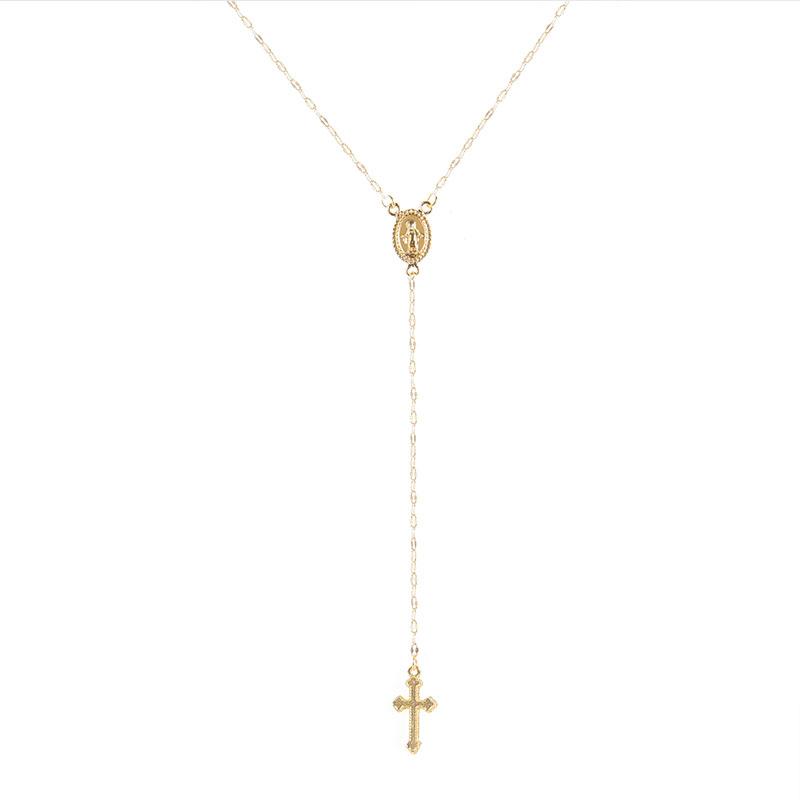 Серебряные круглые свадебные украшения модные простые женские длинные кулоны ожерелье золото 1 шт. богемный стиль сплав розовое золото аксессуары