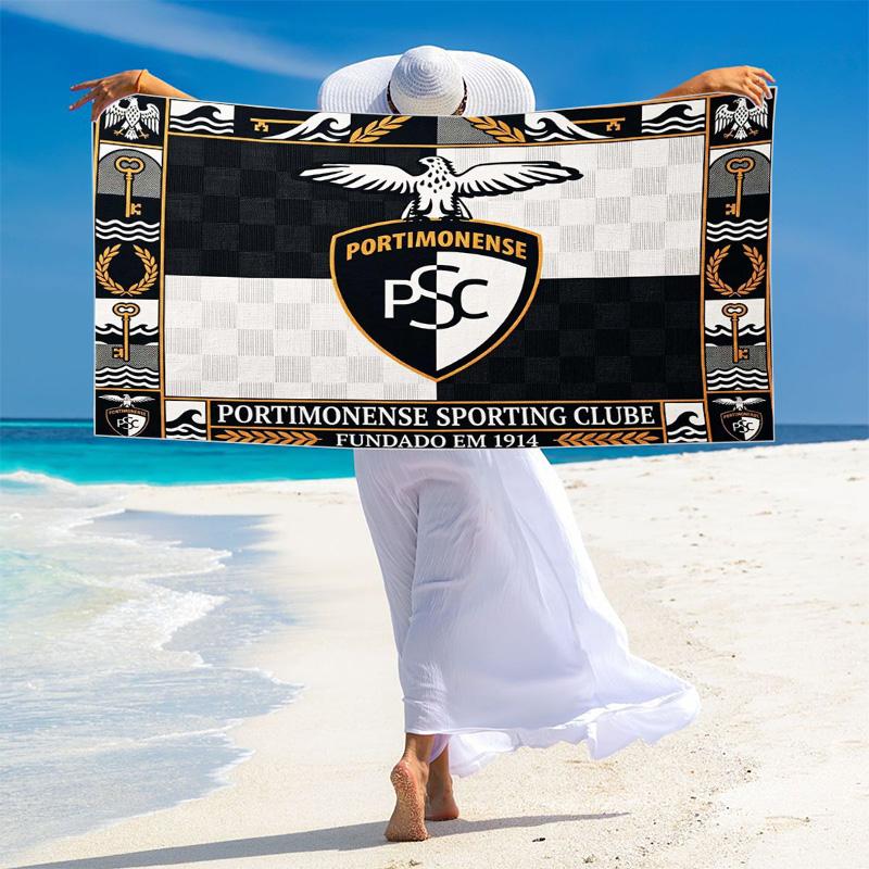 Portimonense SC Print Beach Towel, Large Soft Quick Dry Towel for Beach Camping Swimming