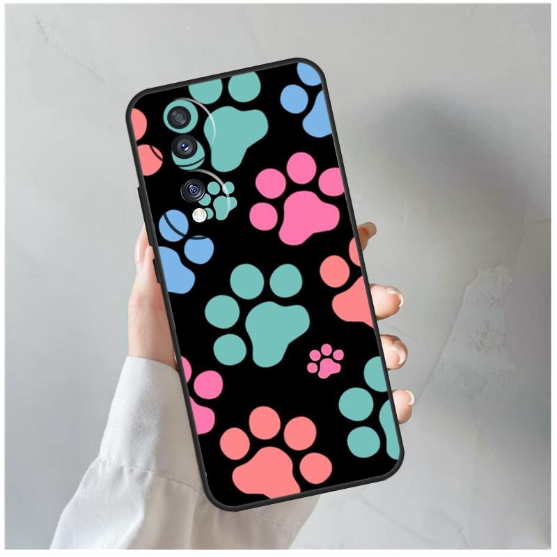Лапы кошки и собаки Для Honor Magic 8 5 6 7 Pro Чехол Для Honor 200 400 70 90 Lite X8c X8b X9a X9b X9c X9d Win RT