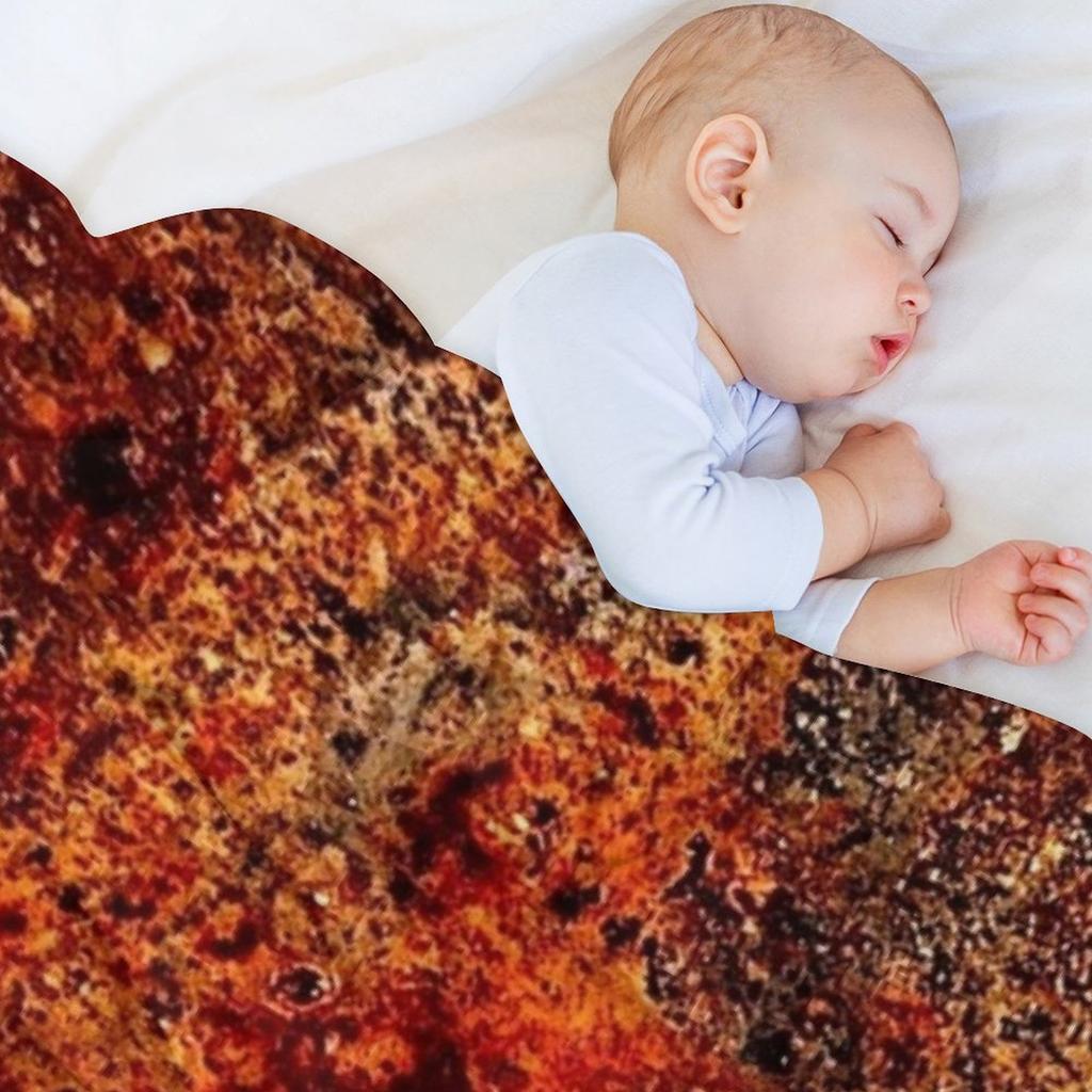 Urban Rust Throw Blanket Bed covers Giant Sofa Moving Plaid Blankets