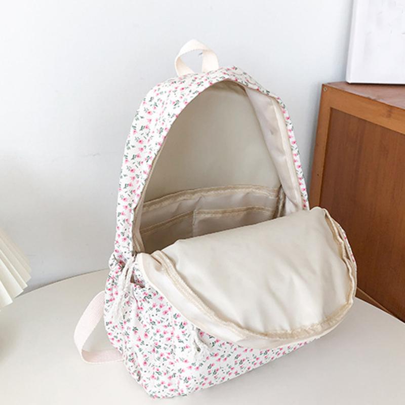 Корейская версия нейлоновый цветочный рюкзак школьный цветочный модный рюкзак рюкзак для средней школы дорожная сумка