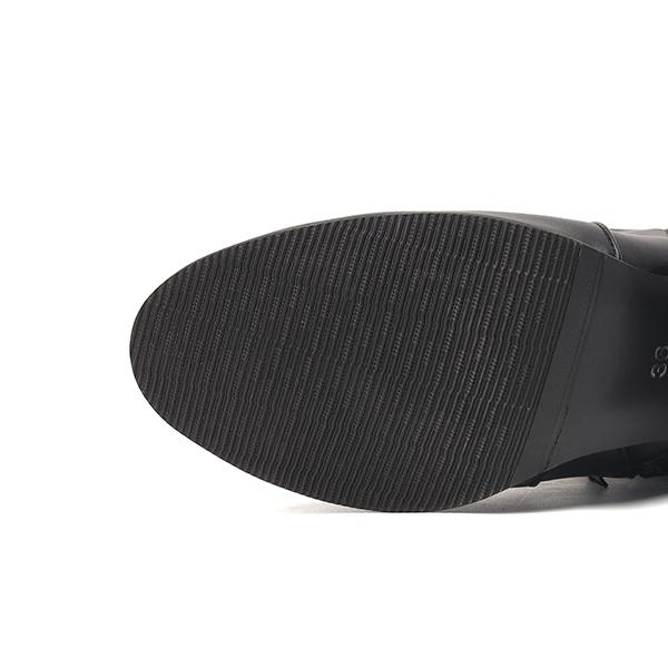 White Black Women Ankle Boots High Heel Small Big Size 33 52