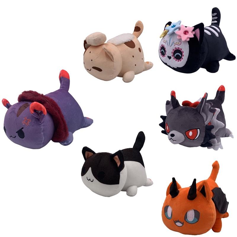 Афмау Кошка Мягкие Плюшевые Игрушки Мягкая Плюшевая Набивная Игрушка для Декора Комнаты Девочек