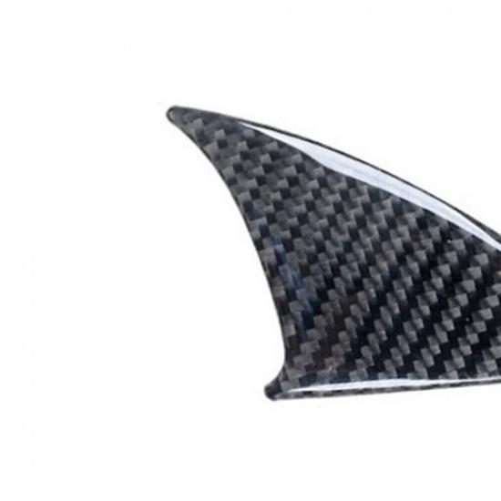 2Pcs Carbon Fiber Side Window Pillar Cover Trim For Honda CRV CR-V 2012-2016