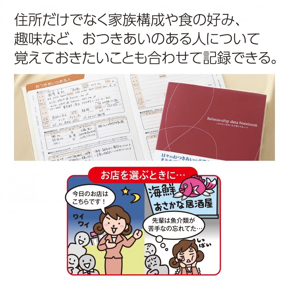 KOKUYO Заметка Социальная заметка Блокнот для оценки отношений с людьми LES-R101