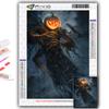 Cross Stitch Kit DIY Diamond Embroidery Halloween Scary Pumpkin Head Man Diamond Painting Home Decor