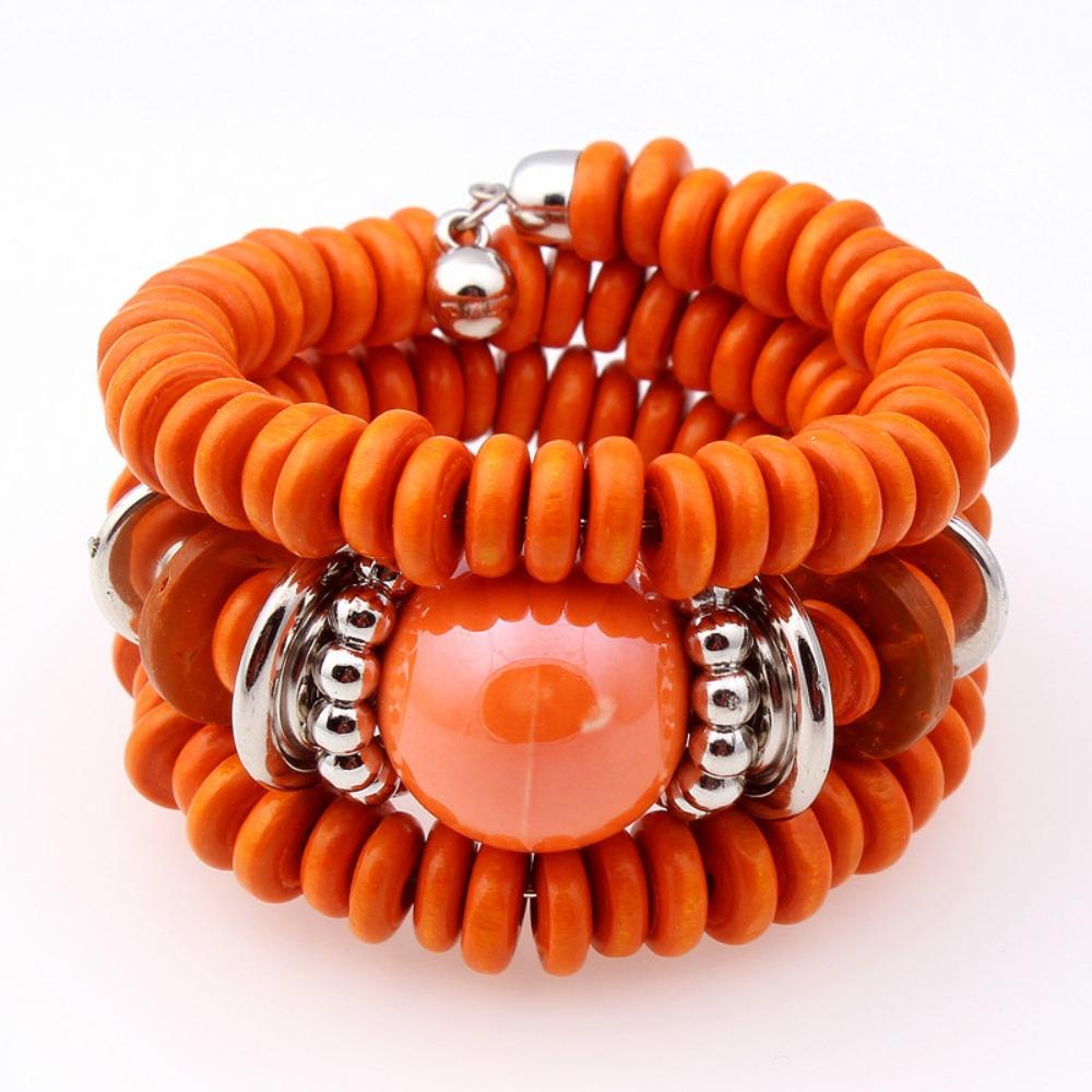 Alloy Bohemian Bracelet Gold Color Fashion Wrist Jewelry New Multi Layer Bracelet