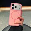 Матовый Магнитный Чехол-Скин для iPhone 17 Pro Max - Конфетный Цвет, Большое Отверстие, Защитный Дизайн