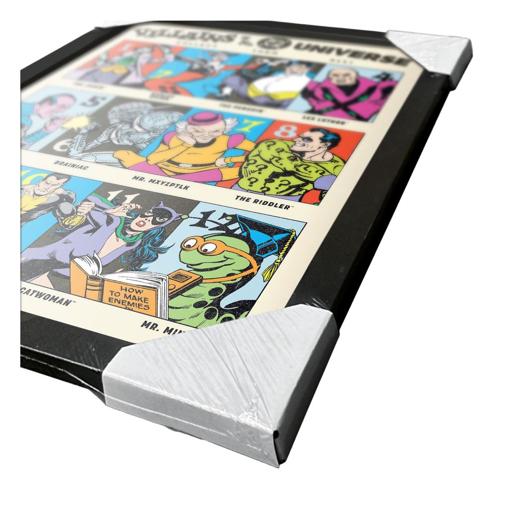 DC Comics Villains Of The Universe Framed Poster