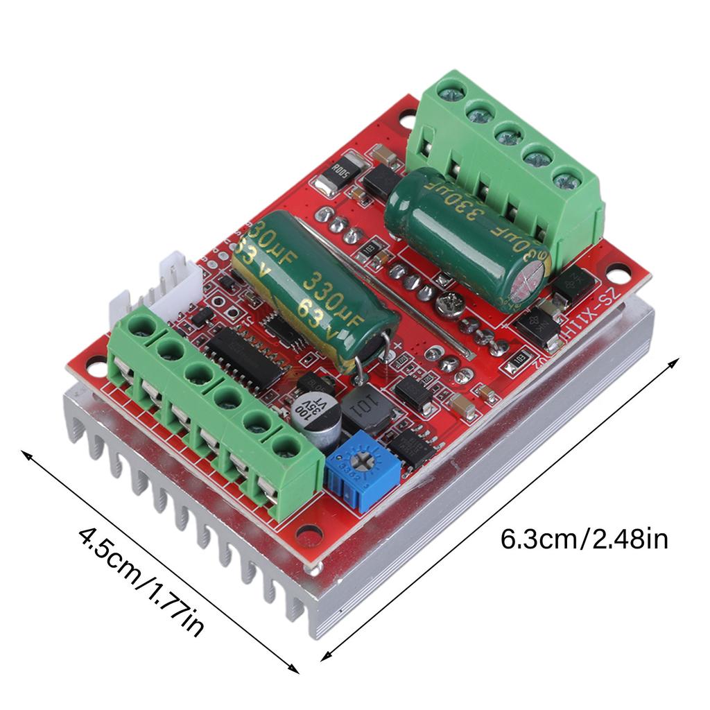 Высокомощные контроллеры двигателя 6-60 В 400 Вт, трехфазные аксессуары для бесщеточного двигателя с датчиками Холла для проектов