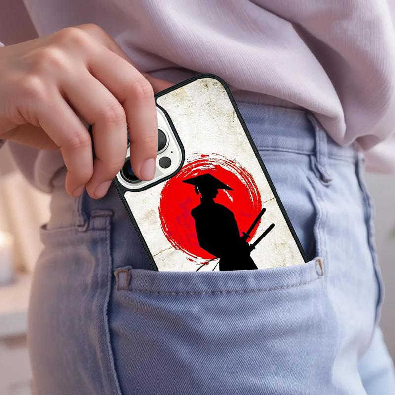 Japan Samurai Ninja Phone Case For IPhone 18 17 Air 15 16e 14 13 Pro Max Coque 12 11 Pro Max PLUS cover