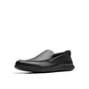Лоферы Flexway Step Black Leather cm [Clarks] Slip-on мужские 25.5