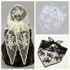 Hollow Out Foulard Bandana Embroidery Lace HandkerChiefs New Hair Scarf Headband  Women