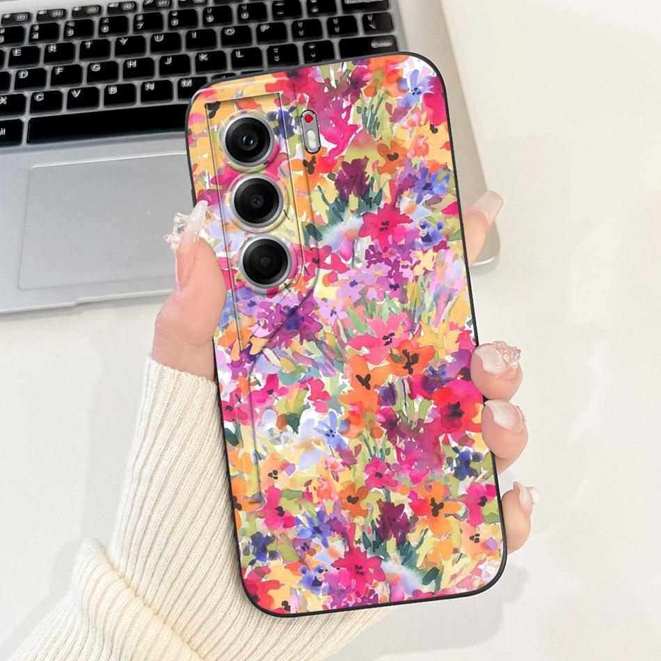 For Tecno Camon 40 Pro 4G Camon40 CM5 CM6 Cute Rabbit Cat Cartoon Phone Case For Camon 40 40Pro 4G Soft Silicone Cases Bumpers