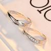 Кольцо Мёбиуса Парное кольцо Женское Корейская версия Нишевый дизайн Высокий стиль Простое Мужское и женское парное кольцо Регулируемое кольцо
