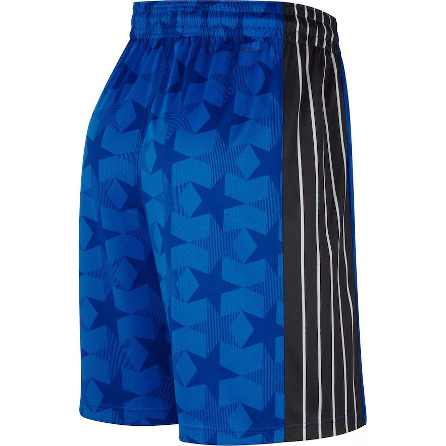 Nike Шорты для баскетбола Hardwood Classics Performance Swingman Сезон 2023/24, Orlando Magic Мужские Королевский синий DX8725-480