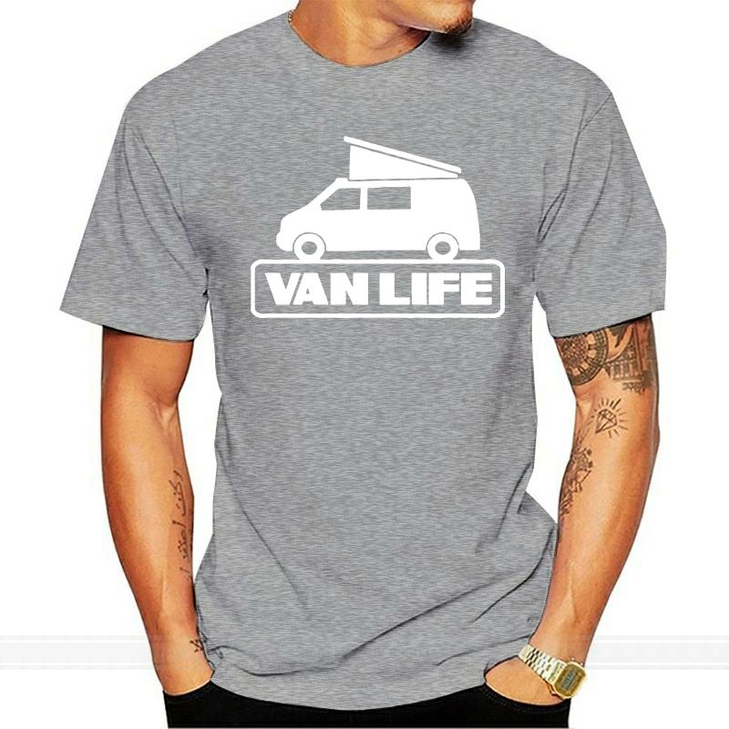 Van Life Adult TShirt All Sizes Van Rv Motor Home Camping T4 T5 T6 Hot Sale shubuzhi New Fashion Brand O Neck Men T Shirts