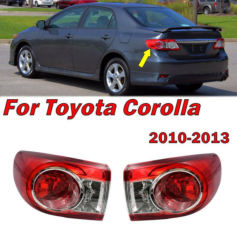 Для Toyota Corolla 2010 2011 2012 2013 Задний фонарь Задний указатель поворота Противотуманный фонарь Автомобильный задний фонарь Без лампочки Автоаксессуары 81560025