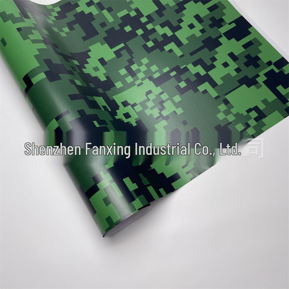 High-Definition Digital Camouflage Car & Motorcycle Wrap for Color Change and Modification Decals