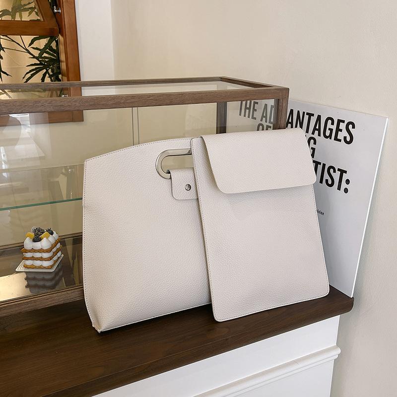 Bags Women's 2025 New Fashionable Large Capacity Tote Bag for Commuting To Work Laptop Bag Women's Briefcase