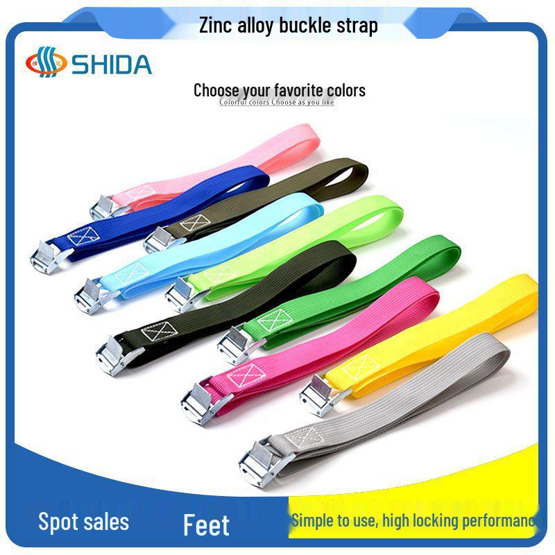 Пряжка из цинкового сплава, крепежный ремень для багажа, одеяла, матраса и груза