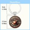 Vintage Coffee Cup Keychain With Zinc Alloy Material For Gift Giving And Souvenir Collectors