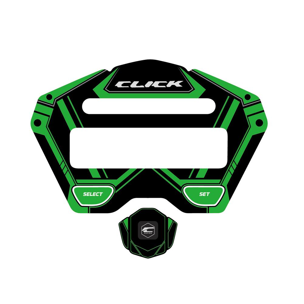 2 шт./компл. декоративные светоотражающие наклейки на приборную панель мотоцикла, наклейки на аксессуары для мотоциклов для Honda Click 125i V2 CLICK 125 i v2 CLICK150