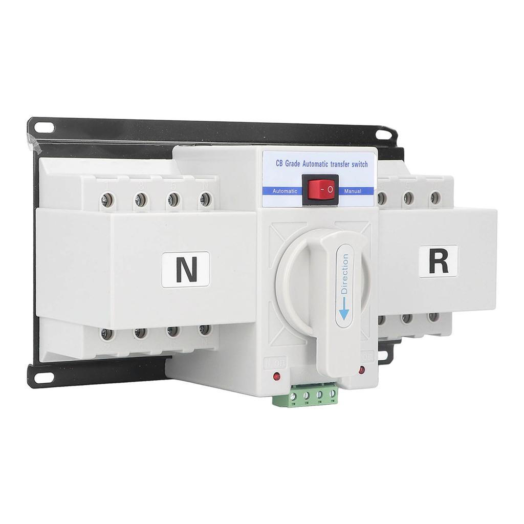 Двойной автоматический переключатель питания 400 В 63 А защита от короткого замыкания для домашнего строительства