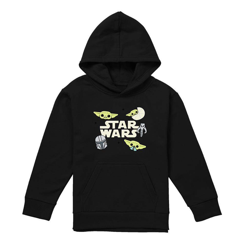 Star Wars The Mandalorian Childrens/Kids Grogu Badge Hoodie