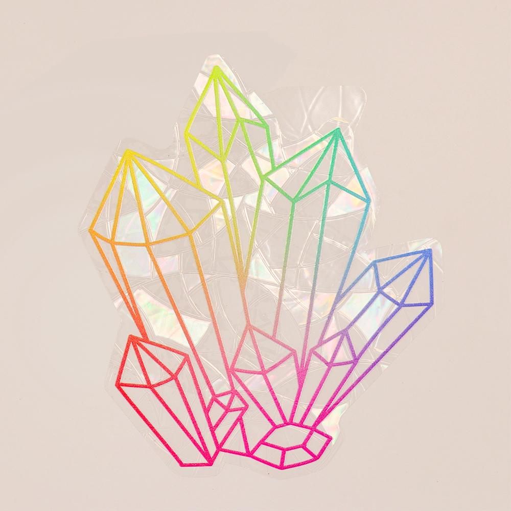 Colorful Home Decor Bedroom Decoration Rainbow Maker Sun Catcher Wall Stickers Mirror Sticker