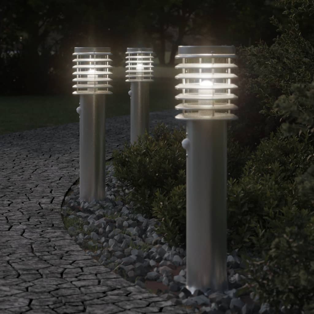 Path Light with Motion Sensor Silver 60 cm Stainless Steel