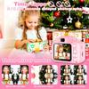 Kids Selfie Camera Camcorder 2.0 Inch IPS Screen with 32GB Card HD Digital Video Camera for Kids Birthday Gift
