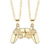 Ручка игровой консоли мужская и женская ожерелье с магнитной подвеской пара кулонов персонализированное ожерелье для пары