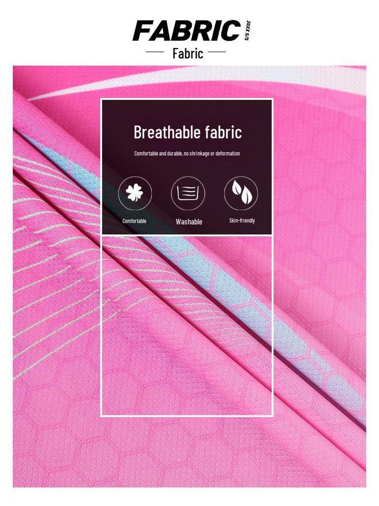 Женский быстросохнущий спортивный костюм из ледяного шелка на лето — топ с короткими рукавами и шорты для настольного тенниса, бега, тренировок по бадминтону и фитнеса.